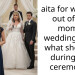 aita for walking out of my mom’s wedding after what she said during the ceremony?
