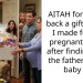 AITAH for taking back a gift basket I made for my pregnant friend after finding who the father of her baby is?
