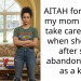 AITAH for telling my mom I won’t take care of her when she’s old after she abandoned me as a kid?
