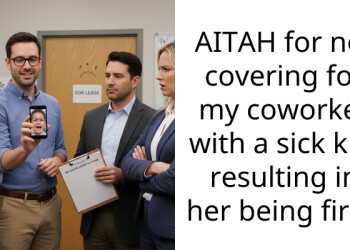 AITAH for not covering for my coworker with a sick kid, resulting in her being fired