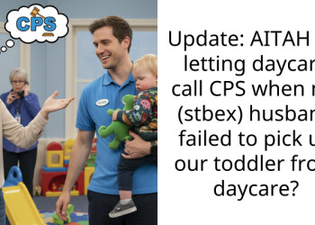 Update: AITAH for letting daycare call CPS when my (stbex) husband failed to pick up our toddler from daycare?