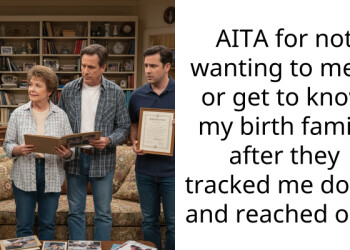 AITA for not wanting to meet or get to know my birth family after they tracked me down and reached out?