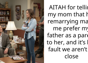 AITAH for telling my mom that her remarrying made me prefer my father as a parent to her, and it’s her fault we aren’t as close
