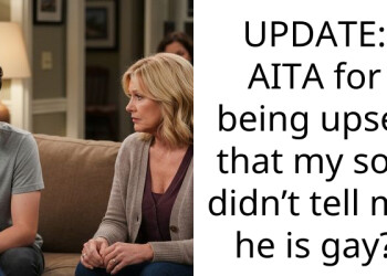 UPDATE: AITA for being upset that my son didn’t tell me he is gay?