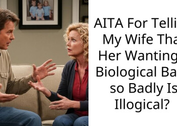 AITA For Telling My Wife That Her Wanting a Biological Baby so Badly Is Illogical?