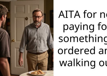 AITA for not paying for something I ordered and walking out