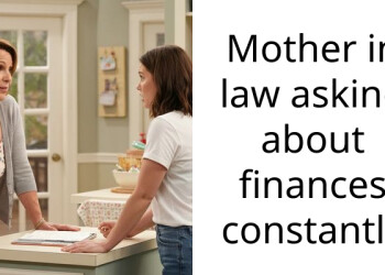Mother in law asking about finances constantly