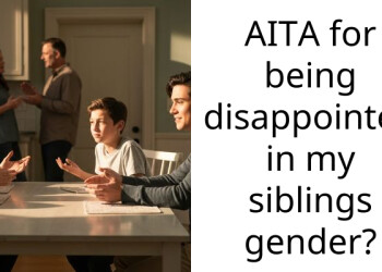 AITA for being disappointed in my siblings gender?