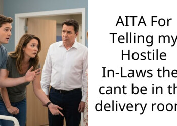 AITA For Telling my Hostile In-Laws they cant be in the delivery room?