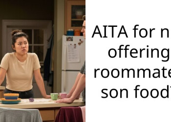AITA for not offering roommates son food?