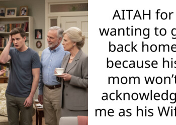AITAH for wanting to go back home because his mom won’t acknowledge me as his Wife?