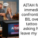 AITAH for not immediately confronting my BIL over his tattoo and asking him to leave my house?