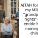 AITAH for telling my MIL her “grandparent rights” don’t ent*tle her to naming my child?