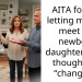 AITA for not letting my dad meet my newborn daughter, even though he’s “changed”?
