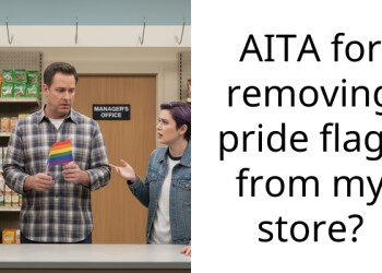 AITA for removing pride flags from my store?