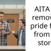 AITA for removing pride flags from my store?