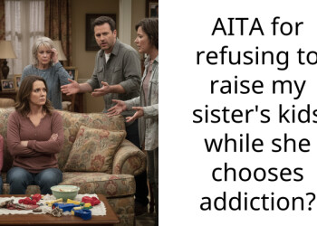 AITA for refusing to raise my sister’s kids while she chooses addiction?