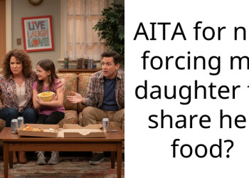 AITA for not forcing my daughter to share her food?