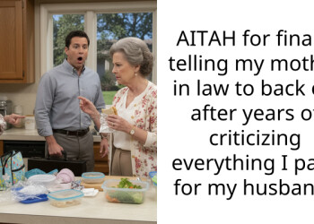 AITAH for finally telling my mother in law to back off after years of criticizing everything I pack for my husband?