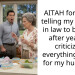AITAH for finally telling my mother in law to back off after years of criticizing everything I pack for my husband?