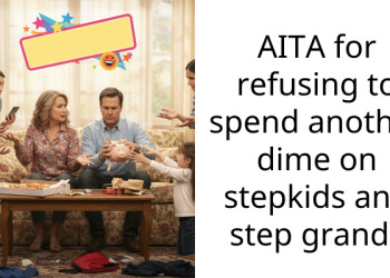 AITA for refusing to spend another dime on stepkids and step grands