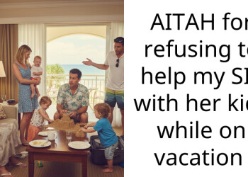 AITAH for refusing to help my SIL with her kids while on vacation