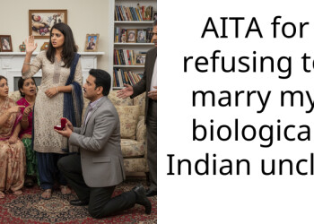 AITA for refusing to marry my biological Indian uncle?