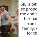 SIL is bitter her ex proposed to me and this got her banned from our family. AITAH for this?