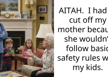 AITAH. I had to cut off my mother because she wouldn’t follow basic safety rules with my kids.