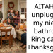 AITAH for unplugging my niece’s bathroom Ring cam at Thanksgiving?