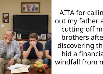 AITA for calling out my father and cutting off my brothers after discovering they hid a financial windfall from me?