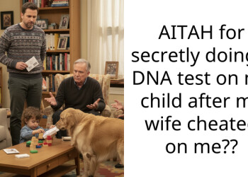 AITAH for secretly doing a DNA test on my child after my wife cheated on me??