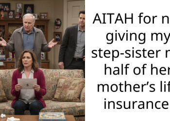 AITAH for not giving my step-sister my half of her mother’s life insurance.