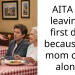 AITA for leaving a first date because his mom came along?