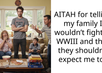 AITAH for telling my family I wouldn’t fight in WWIII and that they shouldn’t expect me to?