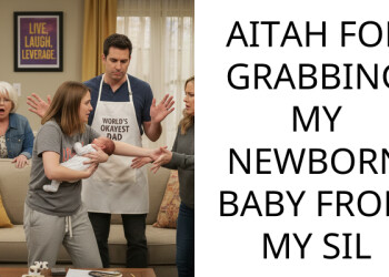AITAH FOR GRABBING MY NEWBORN BABY FROM MY SIL