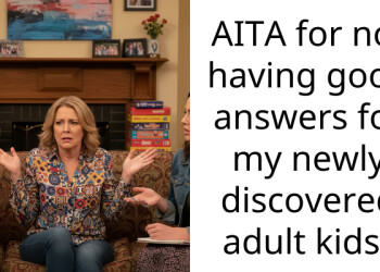 AITA for not having good answers for my newly discovered adult kids?