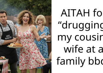 AITAH for “drugging” my cousins wife at a family bbq?