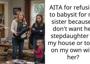 AITA for refusing to babysit for my sister because I don’t want her stepdaughter in my house or to be on my own with her?