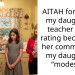 AITAH for giving my daughter’s teacher a low rating because of her comment on my daughter’s “modesty”?