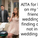 AITA for bailing on my “best friend’s” wedding after finding out I’m not in the wedding party?