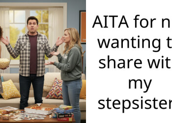 AITA for not wanting to share with my stepsister?