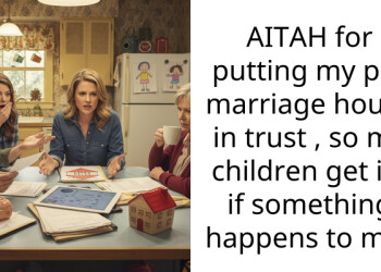 AITAH for putting my pre marriage house in trust , so my children get it , if something happens to me?
