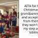 AITA for having Christmas at my grandparents house and accepting gifts from them when they won’t include my step and half siblings?