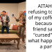 AITAH for refusing to get rid of my coffee table because my friend says it’s “cursed” after what happened at a party?