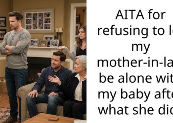 AITA for refusing to let my mother-in-law be alone with my baby after what she did?