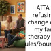 AITA for refusing to change one of my family therapy made rules/boundaries?