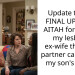 Update to the FINAL UPDATE: AITAH for telling my lesbian ex-wife that her partner cannot be my son’s mom.