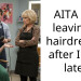 AITA For leaving a hairdresser after I was late?