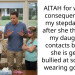 AITAH for wanting consequences for my stepdaughter after she threw out my daughter’s contacts because she is getting bullied at school for wearing goggles?